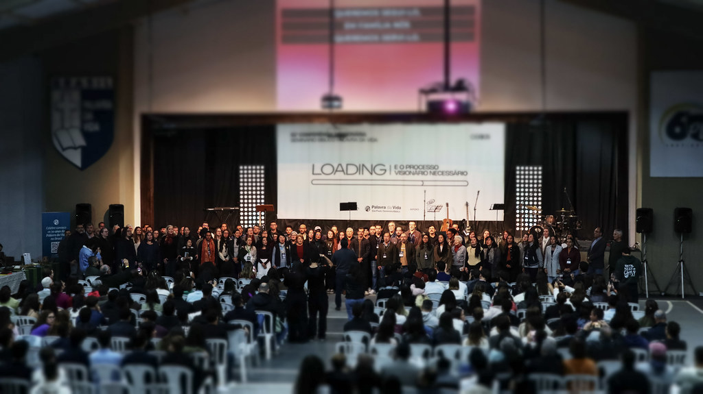 Conferência Missionária - foto oficial no Seminário Bíblico Palavra da Vida